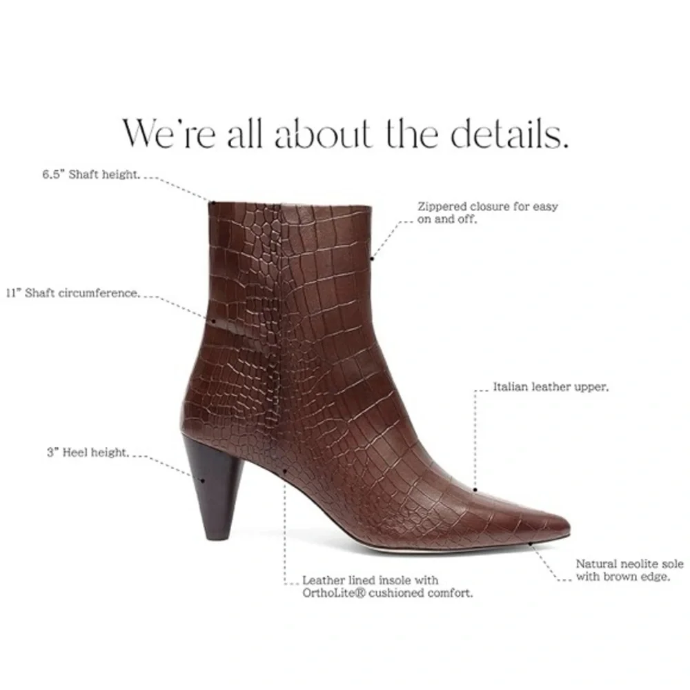 Anthony Veer black leather booties. - Picture 12 of 12